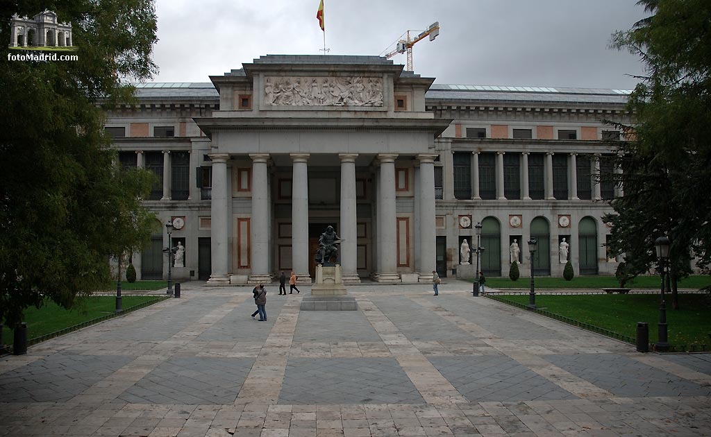 Museo del Prado. entrada de Velzquez