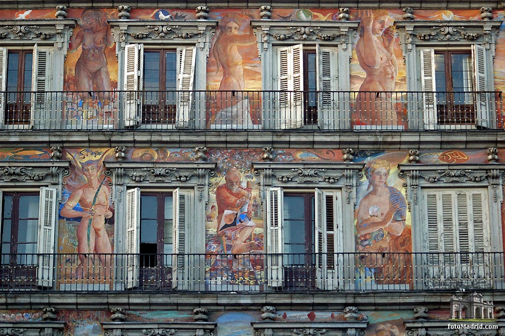 Frescos de la Casa de la Panadera