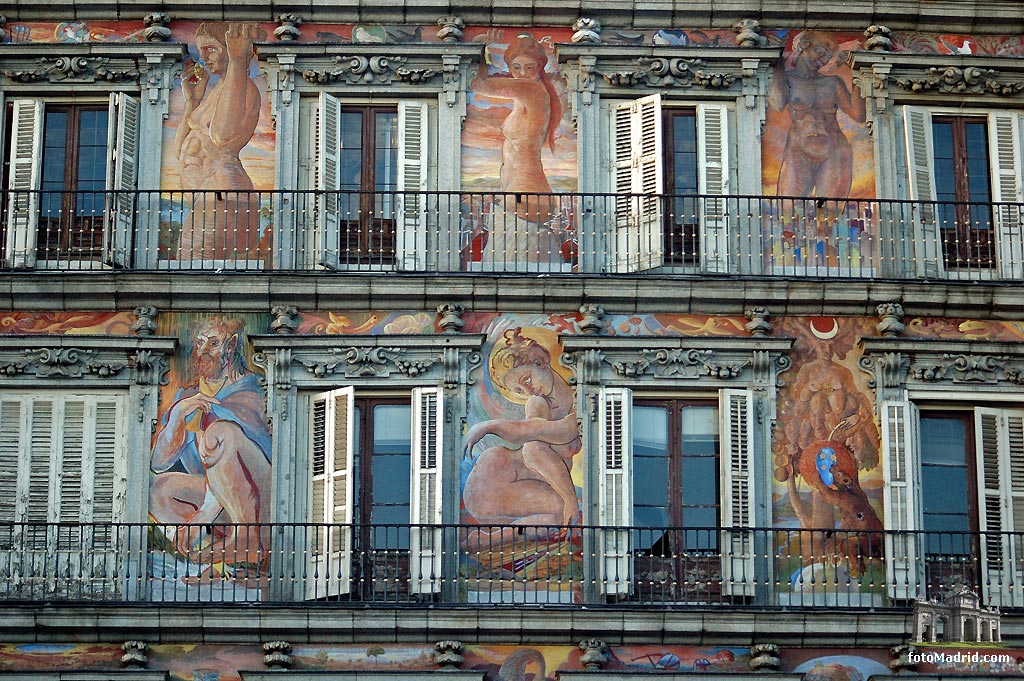 Frescos de la Casa de la Panadera